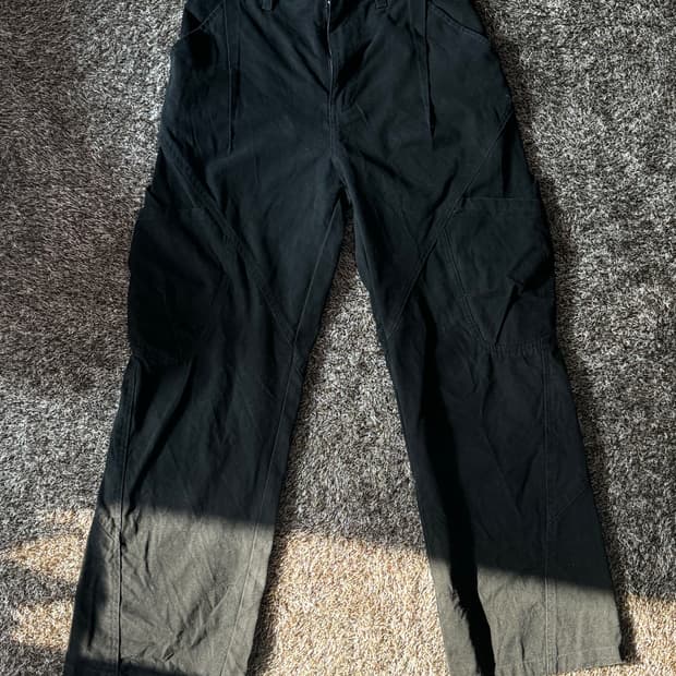 슬로우애시드 아웃 포켓 핀턱 팬츠M사이즈