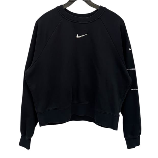 나이키 우먼 크롭 맨투맨