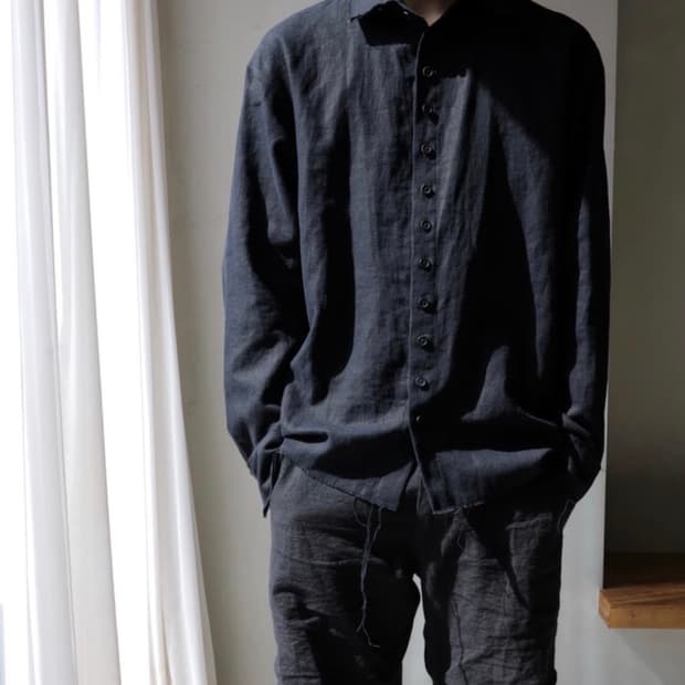 Jabberwocky linen shirt