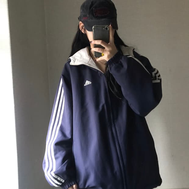 아디다스 90s 리버시블 패딩