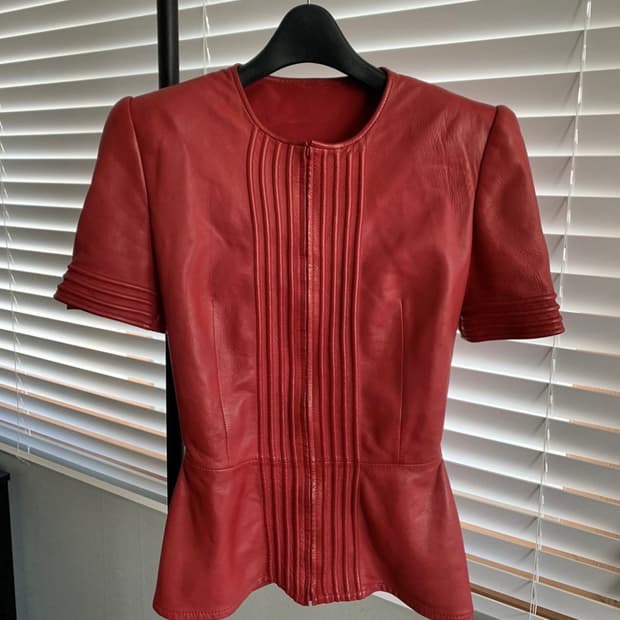 1980‘s 발렌티노 부띠끄 가죽자켓