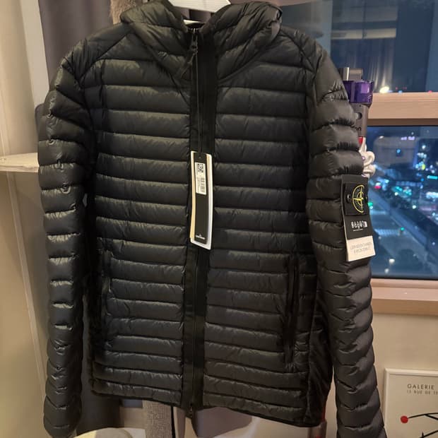 스톤아일랜드 룸우븐 블랙 [L]