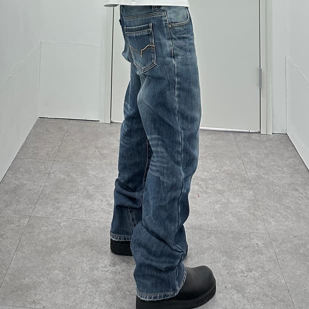 BANG BANG indigo vintage sagging jeans