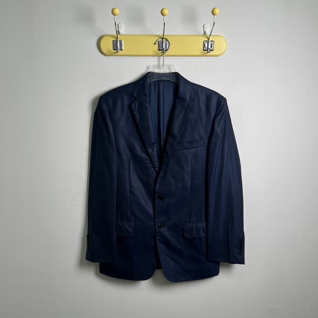 지아니 베르사체 네이비 싱글 블레이저 44