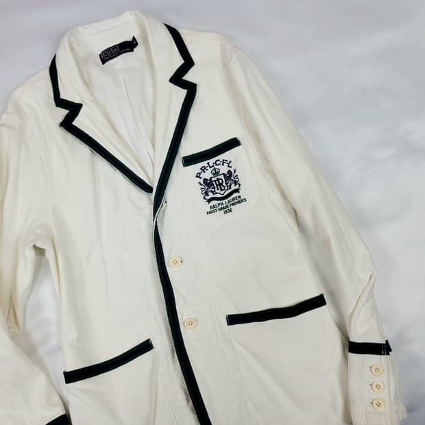 폴로파이핑자켓