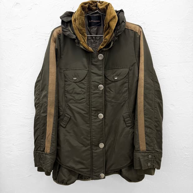 la primavera 레이어드 집업 점퍼