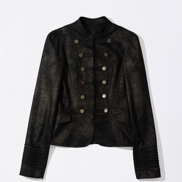 스컬프터 나폴레옹 자켓 블랙 xs