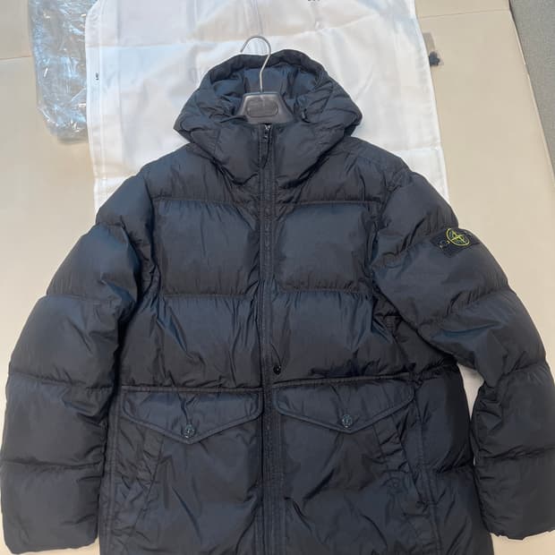 XL) 24FW 스톤아일랜드 크링클랩스 블랙