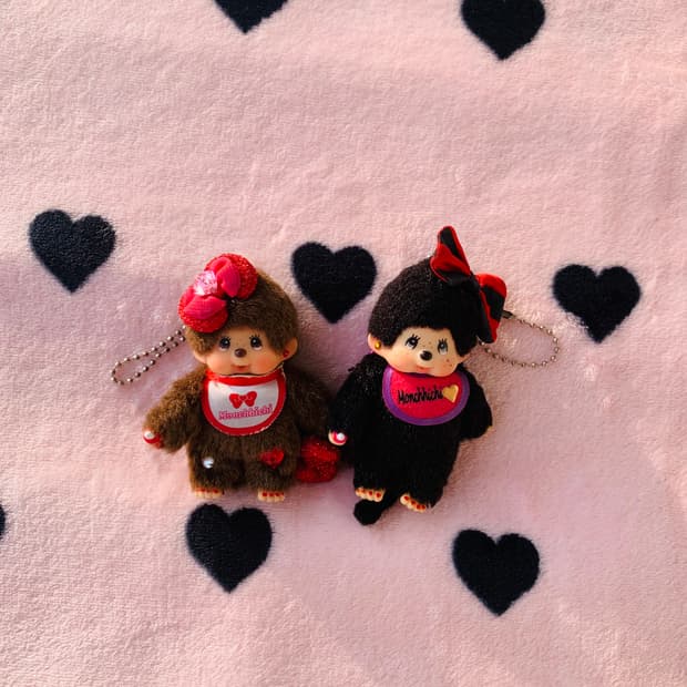 몬치치 오토나랩 콜라보 2종세트 키체인