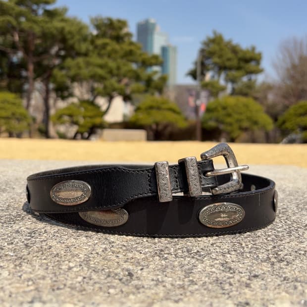 라티고 레더 콘초 웨스턴 벨트