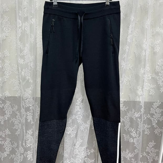 S) 아디다스 레깅스 팬츠 블랙