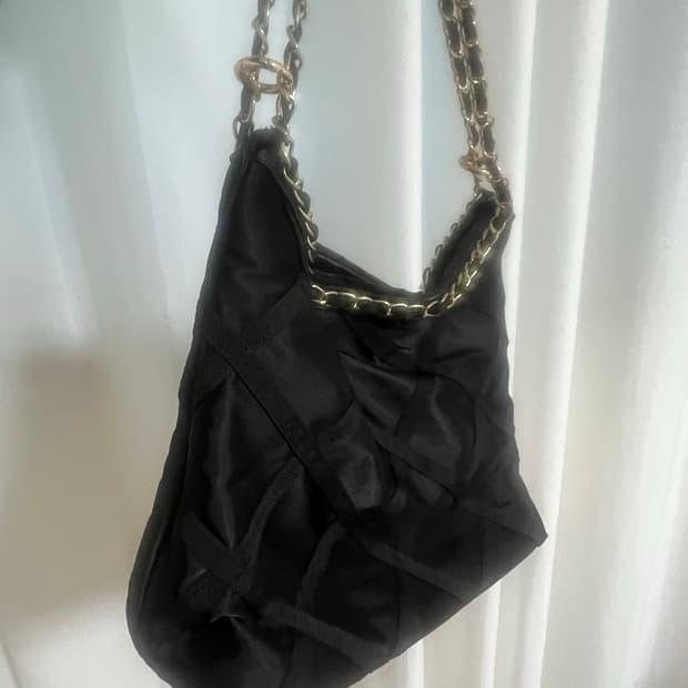 빈티지 체인 숄더백