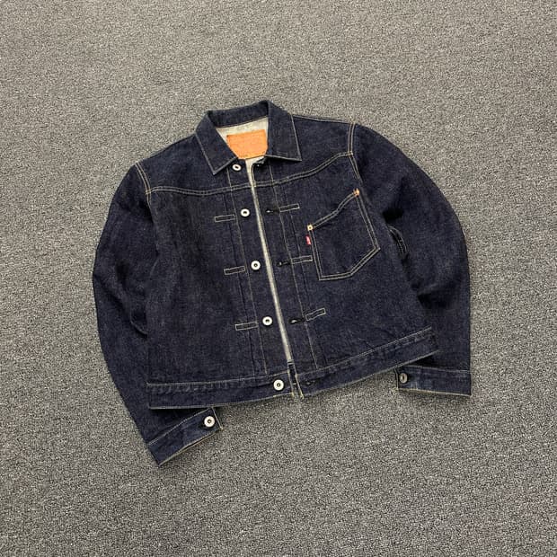 리바이스 71506 Type-1 인디고 데님자켓 38