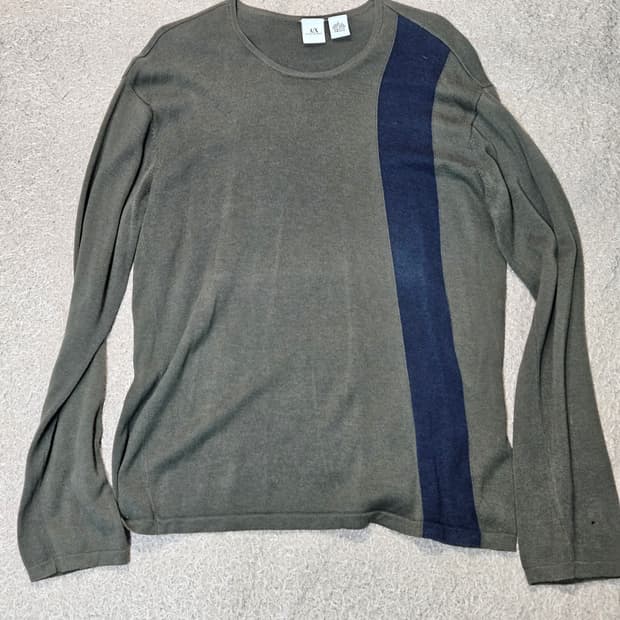 알마니 익스체인지  니트긴팔