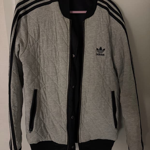 아디다스 리버시블 집업