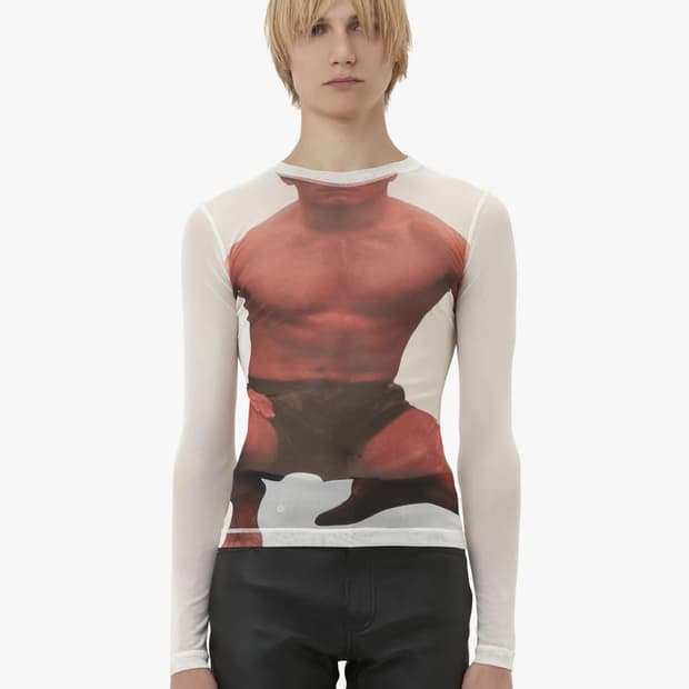 JW ANDERSON 시스루 롱슬리브
