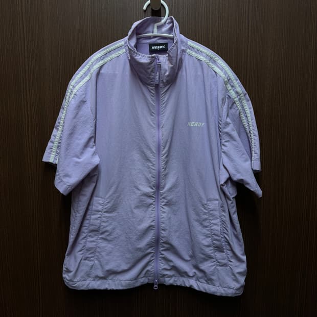 널디 반팔 바람막이 점퍼 