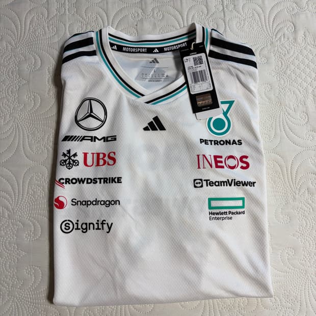 [US L] 아디다스 메르세데스 어센틱 저지