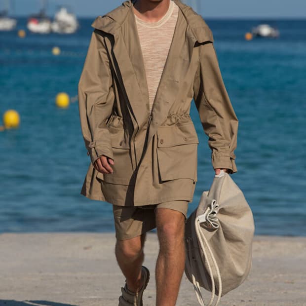 Jacquemus “Le Gadjo” Beige Hooded Jacket