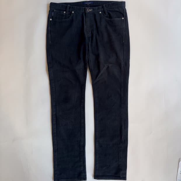 R.Newbold Black Slim Denim 