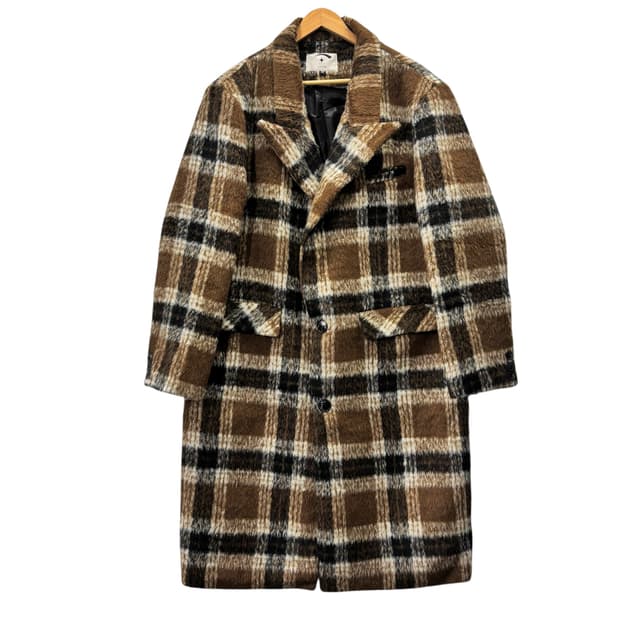 Anteriorloved 오버사이즈 부클 코트