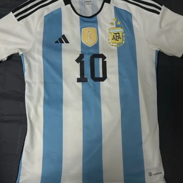 아르헨티나 메시 국대 3성 유니폼