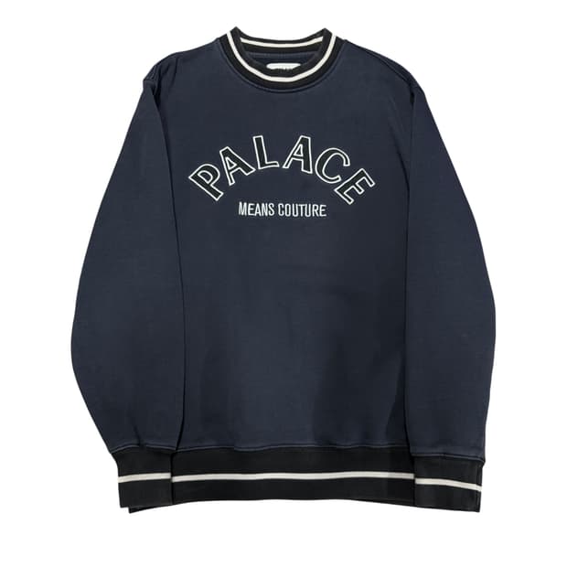 팔라스 네이비 쿠튀르 크루넥 스웻셔츠 맨투맨