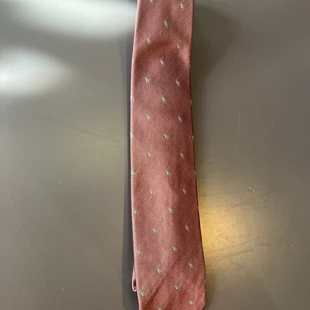 폴로 랄프로렌 포니 패턴 넥타이(일본제)