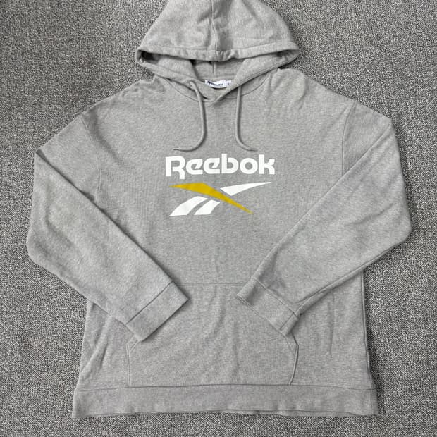 리복 오버핏 후드