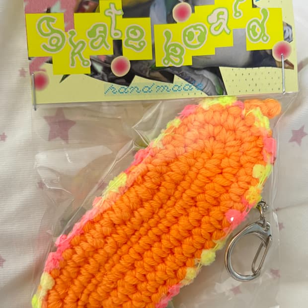 Handmade Skateboard keyring NO.13