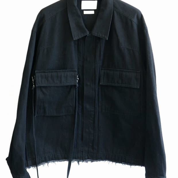 YOKE 요크 DETACHABLE POCKET DENIM JACKET
