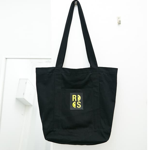 Raf Simons x Smiley Logo Patch Tote Bag