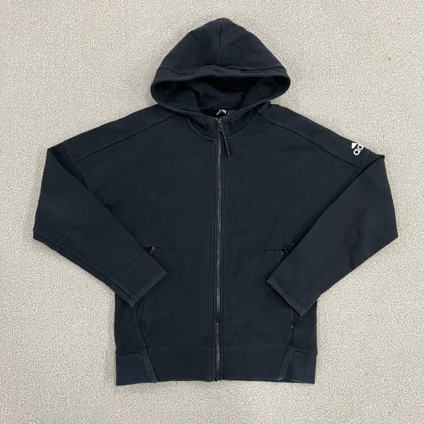 L 아디다스 후드 집업 자켓 0209M1