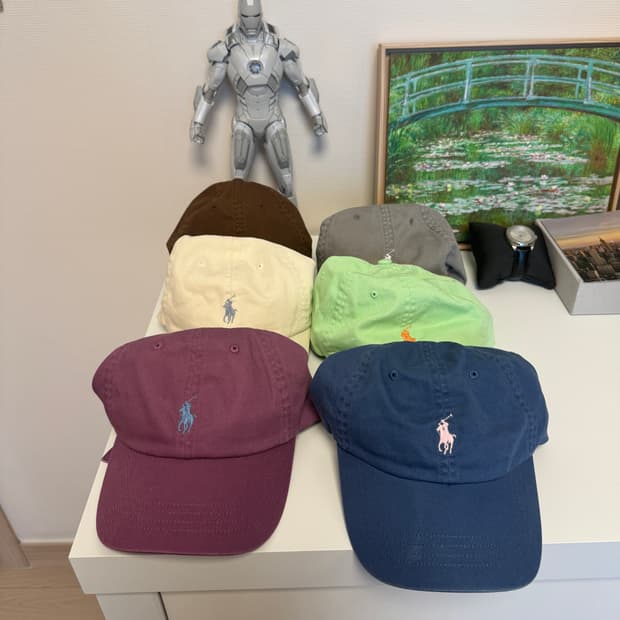 정품 폴로 볼캡 모자