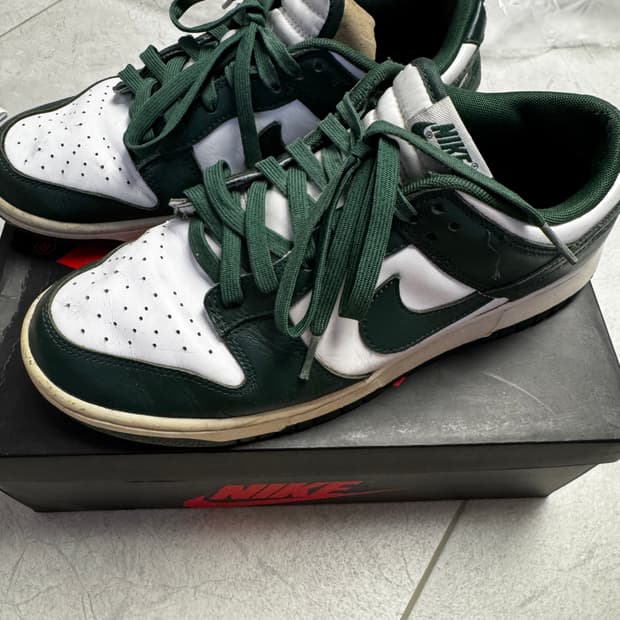 275) 바시티 그린 덩크 로우