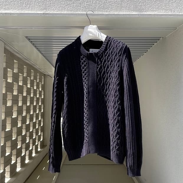 🖤 Maison Margiela 마르지엘라 패치워크 니트 (10라인