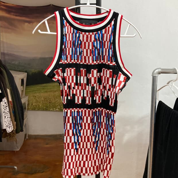 알렉산더 왕(Alexander Wang) 시스루 네트 니트 베스트