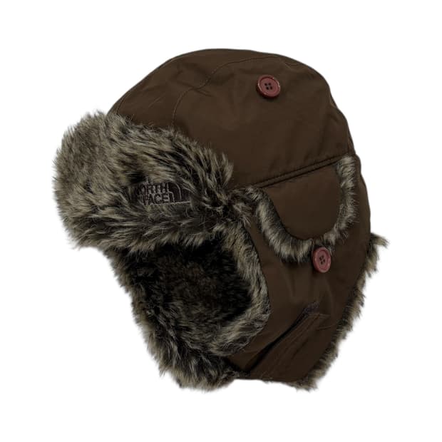 노스페이스 희귀 익스페디션 써밋시리즈 트루퍼햇 이어머프캡 초콜릿 브라운