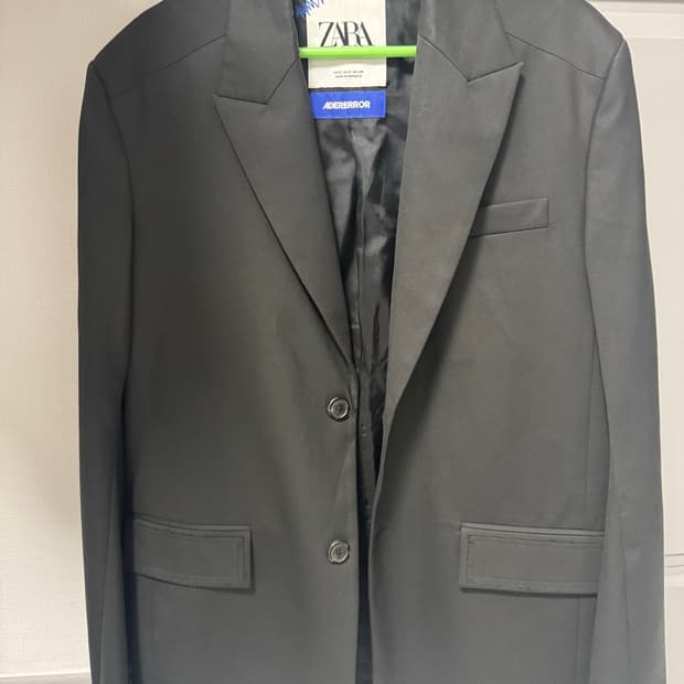 아더에러 x 자라 오버사이즈 블레이저 블랙