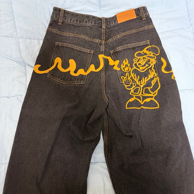 위캔더스 드워프 데님팬츠