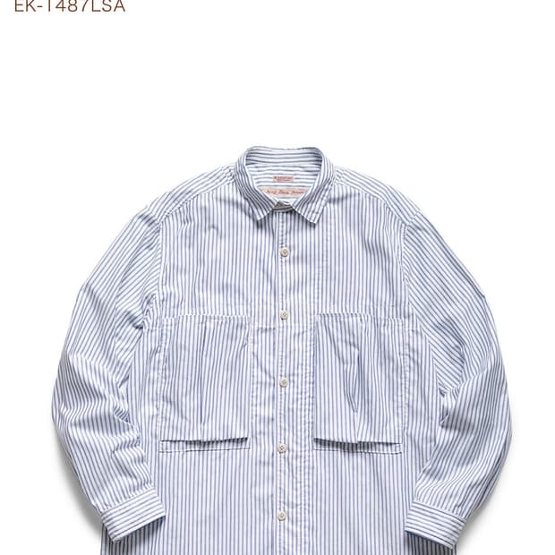 3)캐피탈 스트라이프 셔츠