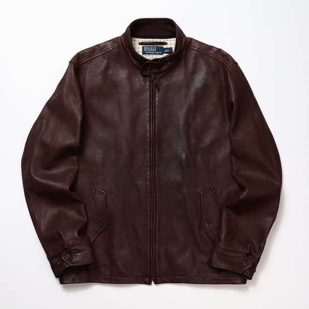 Polo by Ralph Lauren 램스킨 보머 자켓