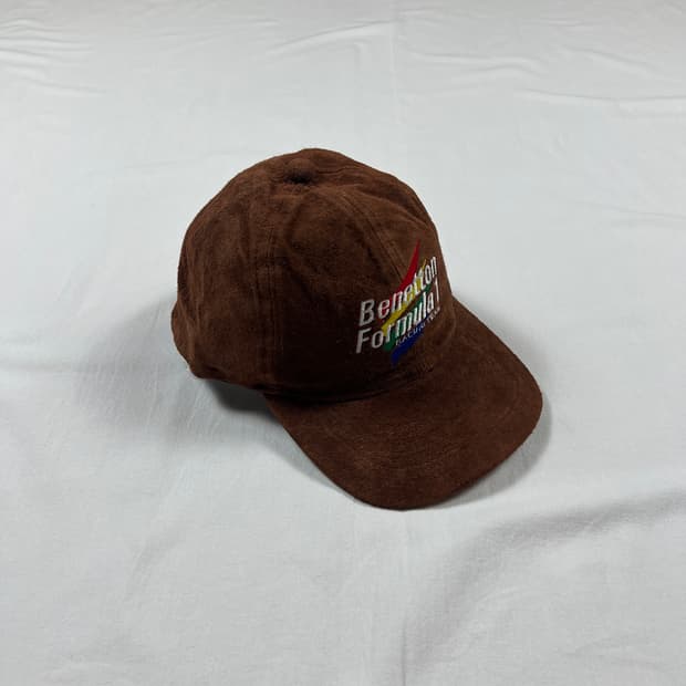 90‘s 베네통포뮬러1 bf1 로고 스냅 캡 모자