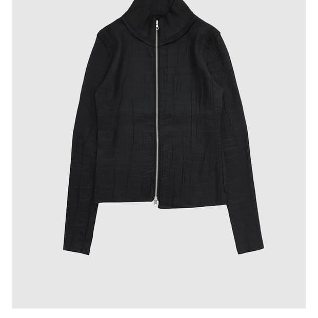 공테잎 플리츠자켓