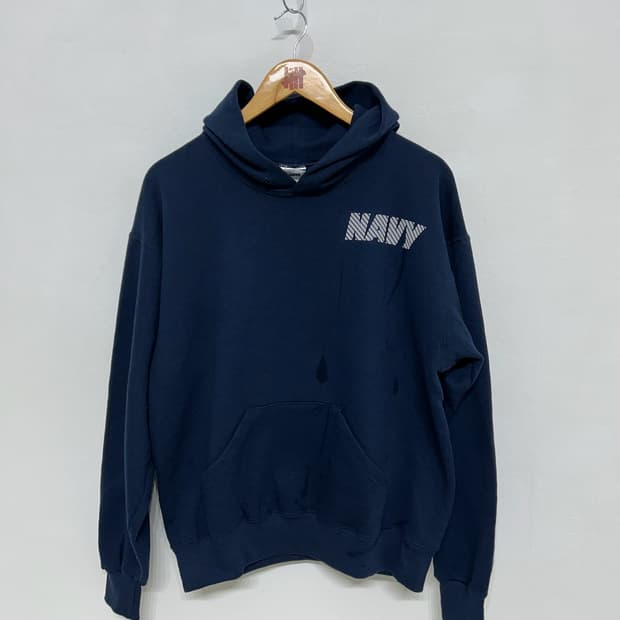 90's soffee us navy pullover hoodie
