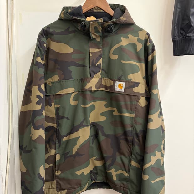 N151. 칼하트 풀오버 카모 아노락 자켓