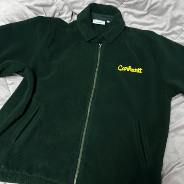 칼하트 윕 데니스 플리스 자켓 그린 M사이즈