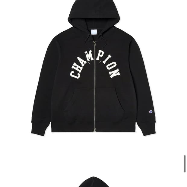 챔피온 아치 로고 후드집업 L 구합니다