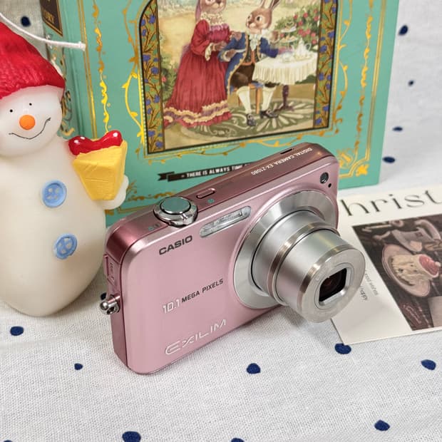 카시오 엑슬림 EX-Z1080 핑크(빈티지디카)