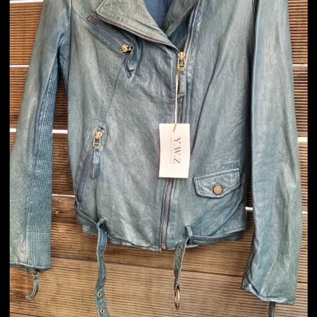 이태리산 램스킨 가죽라이더 자켓 44-55 새제품  요지 야마모토 